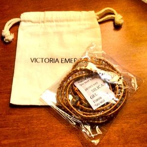 NWT- Victoria Emerson leather wrap bracelet